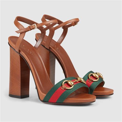 gucci brown sandals|gucci sandals women brown.